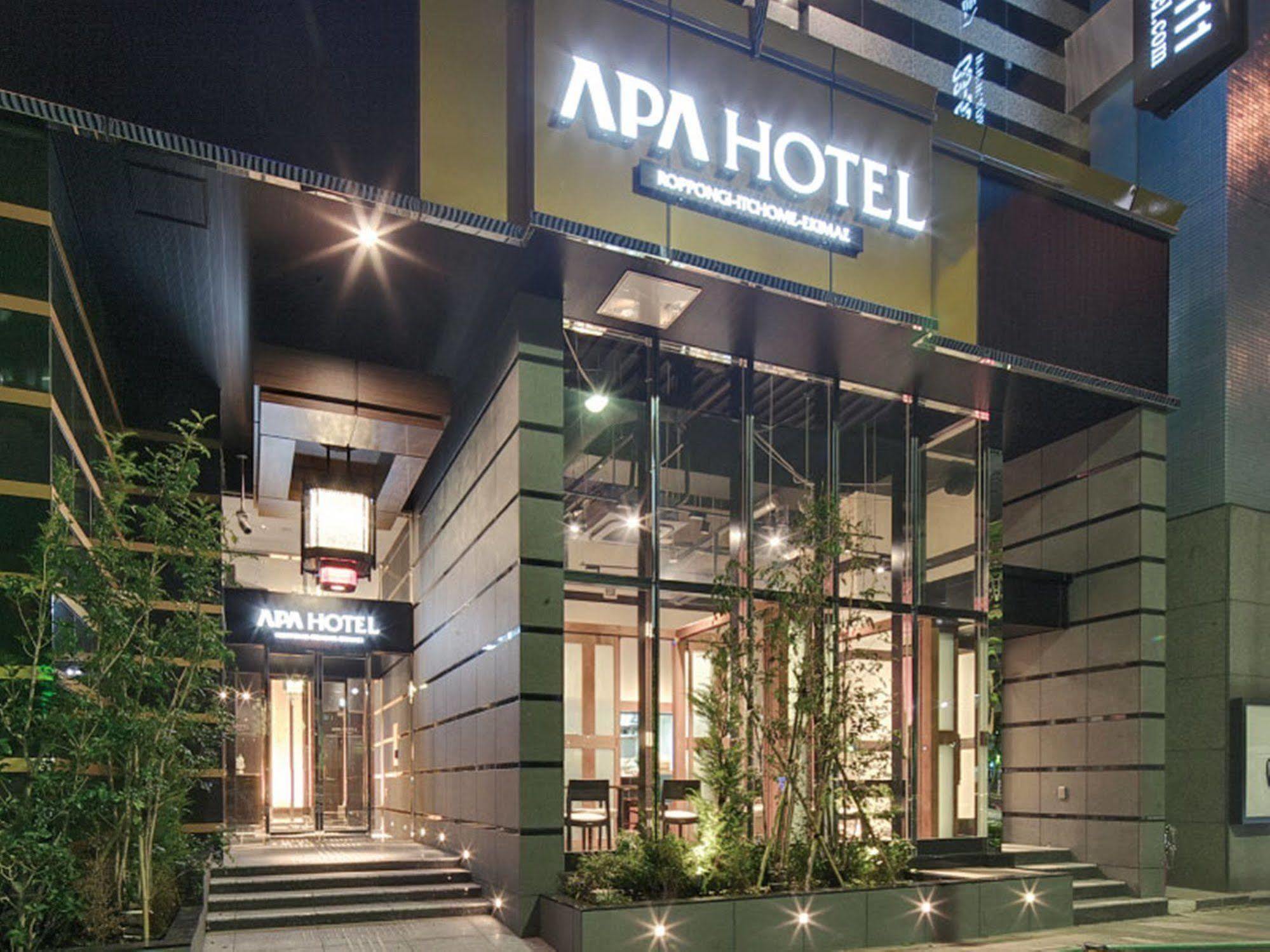 Apa Hotel Roppongi Itchome Ekimae Tokyo Ngoại thất bức ảnh